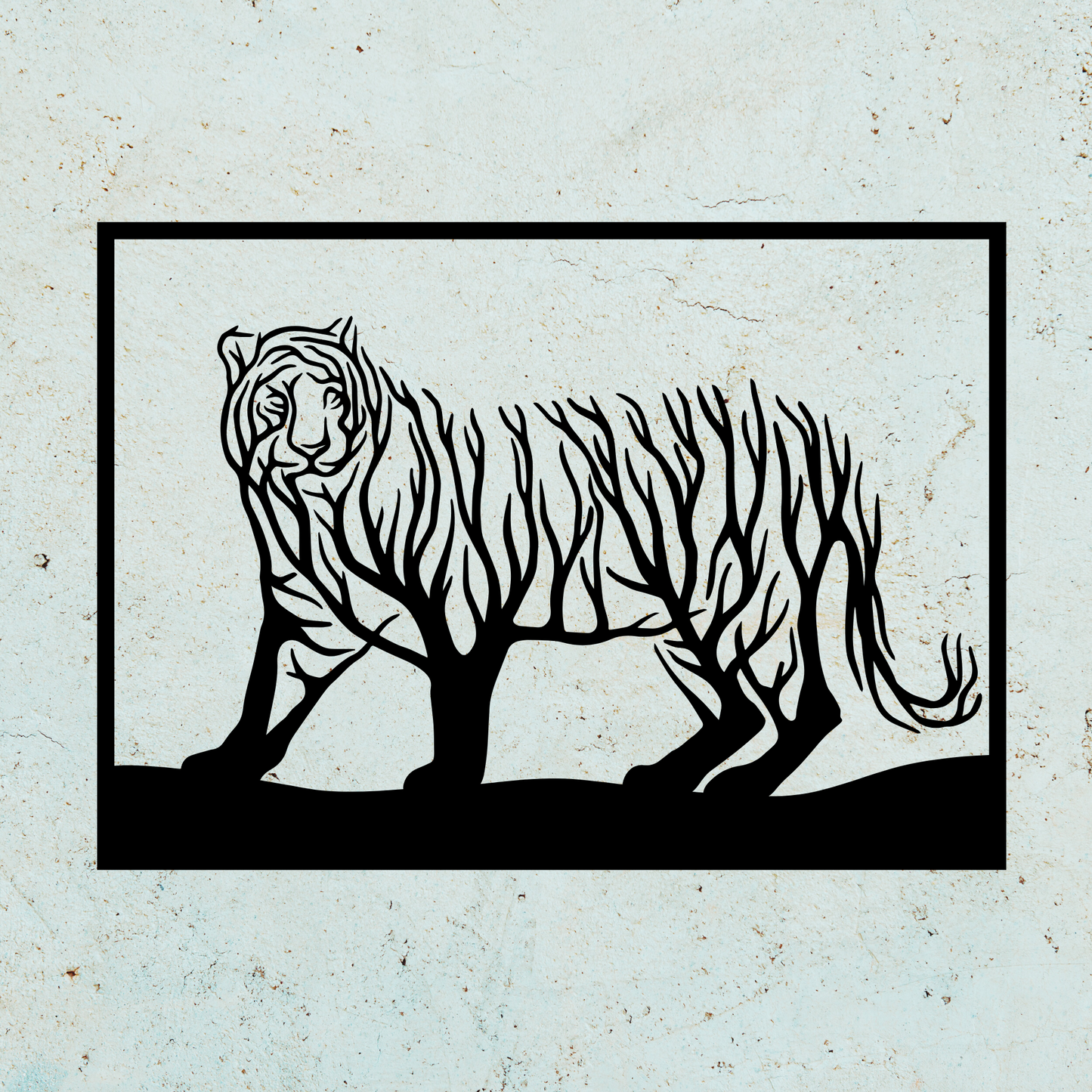 Abstract Tiger