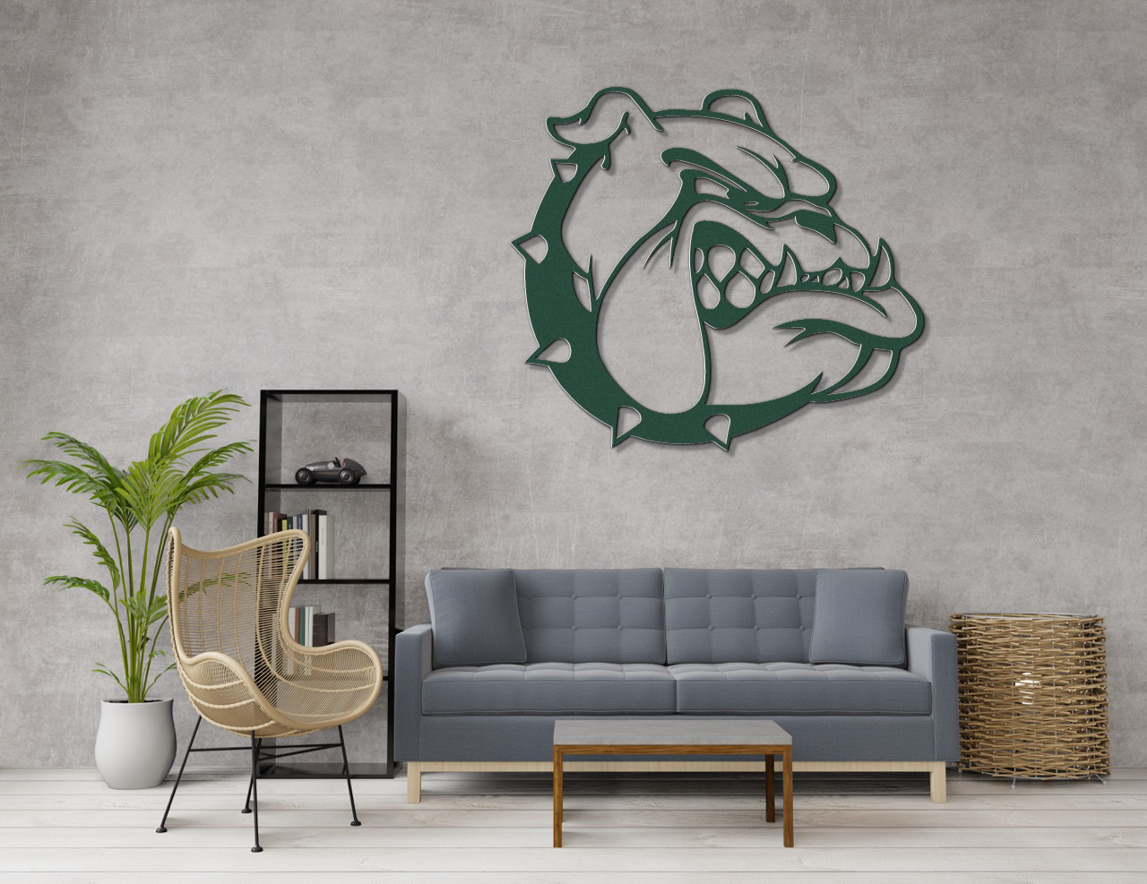 Bulldog Mascot