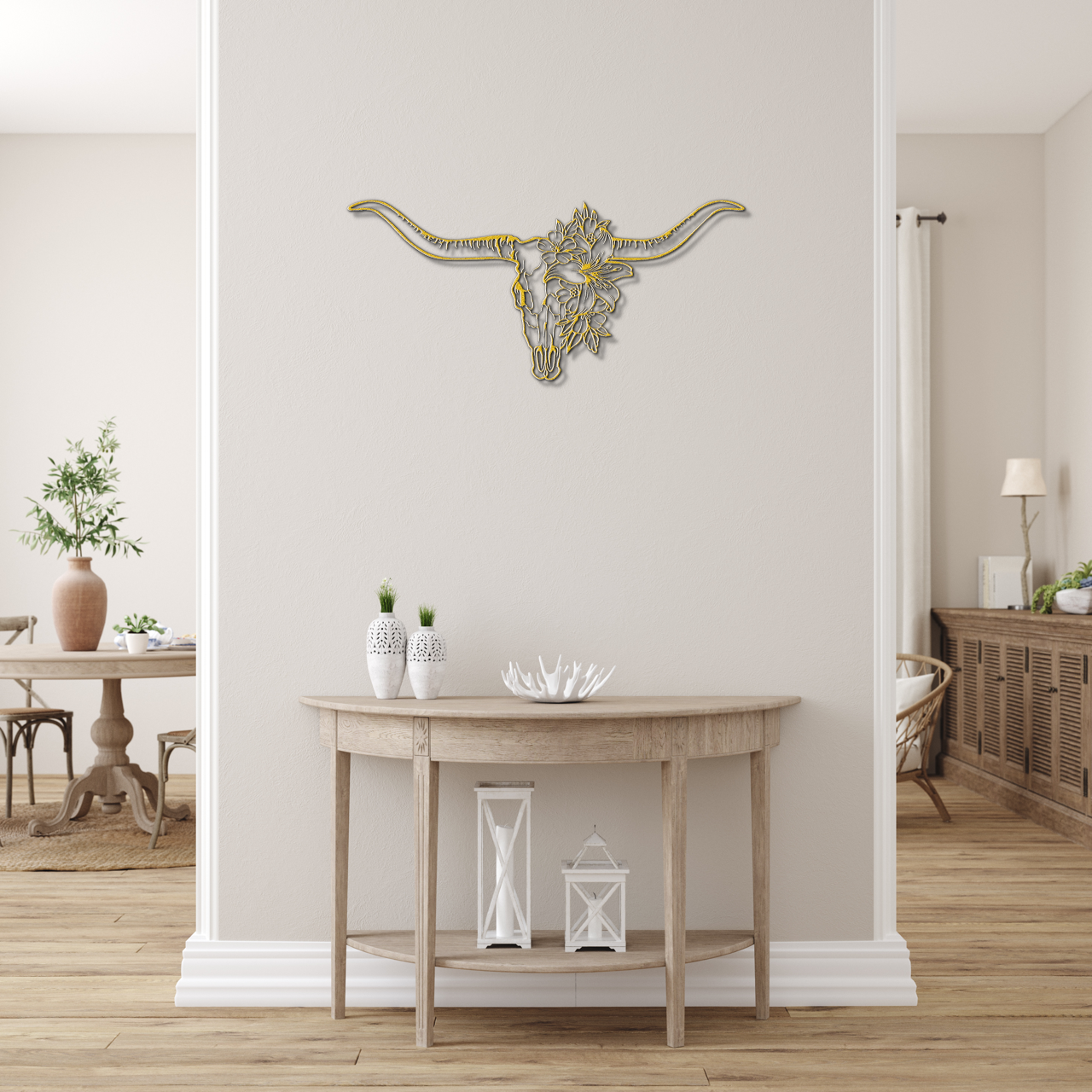 Texas Longhorn Floral