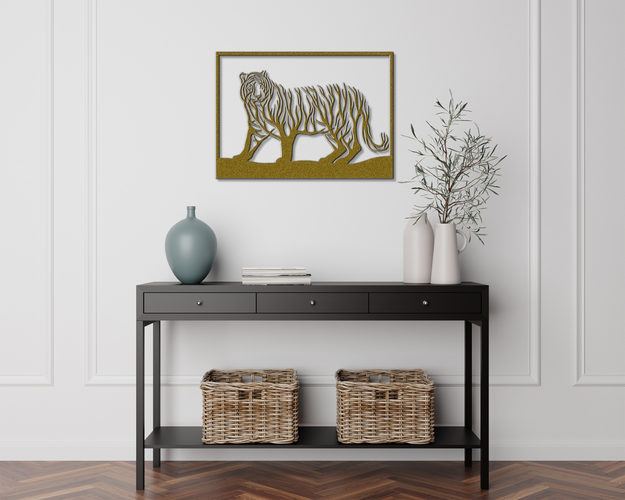 Abstract Tiger