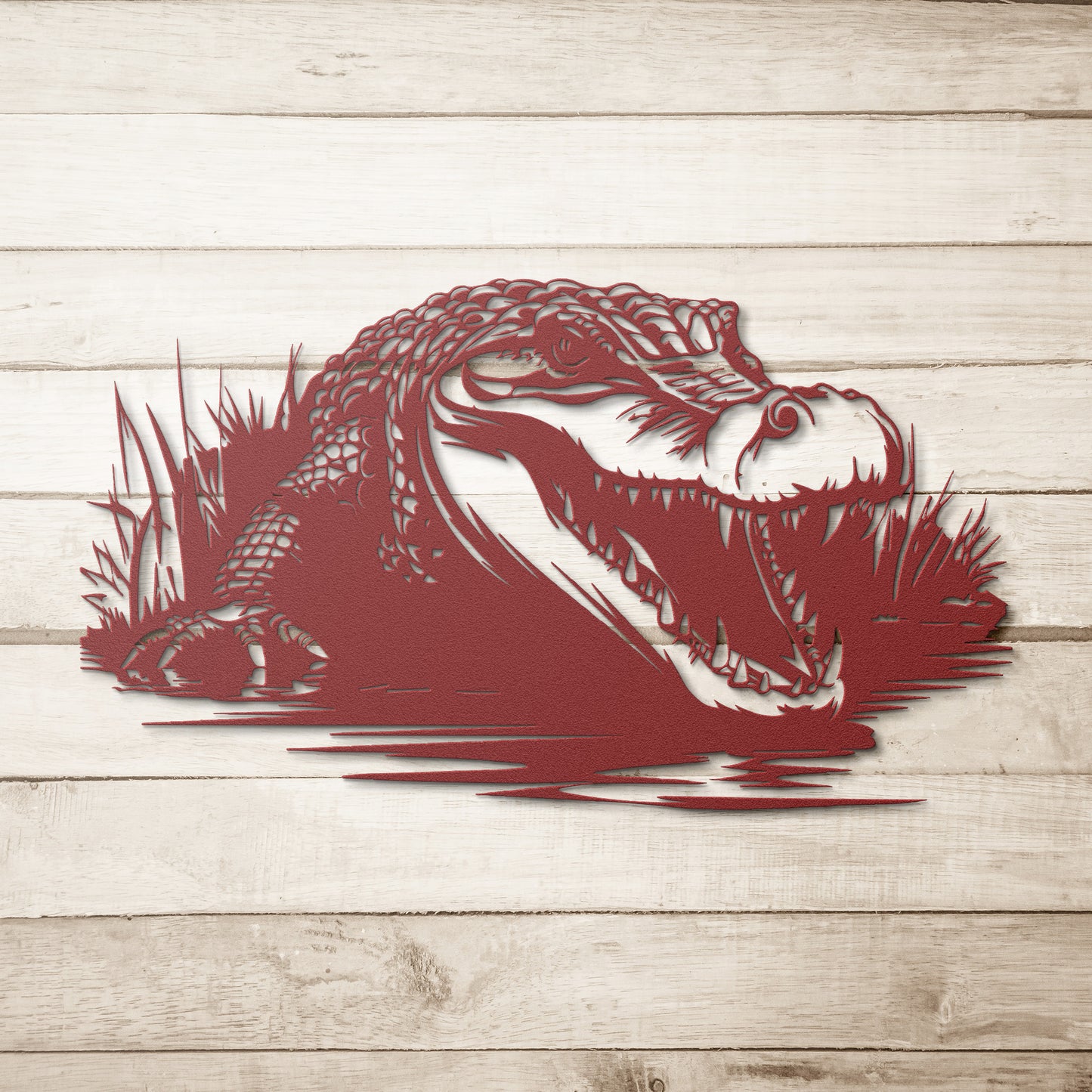 Alligator in Grass