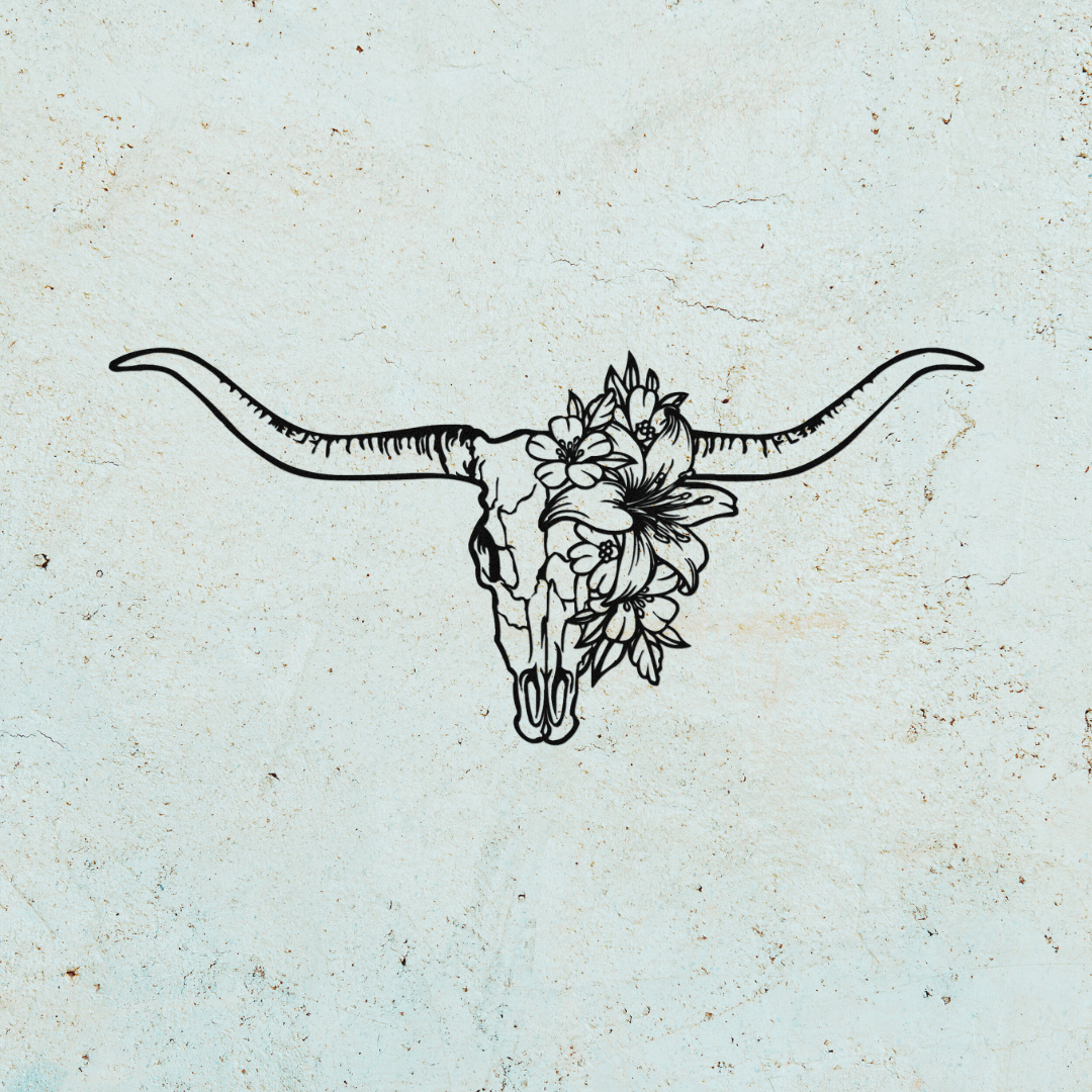 Texas Longhorn Floral