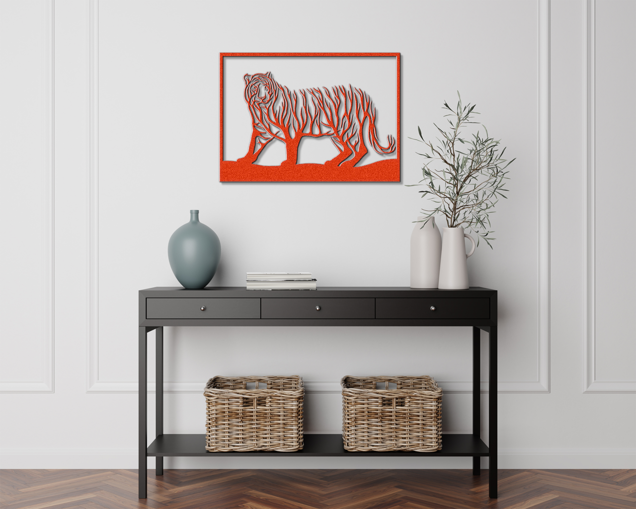 Abstract Tiger