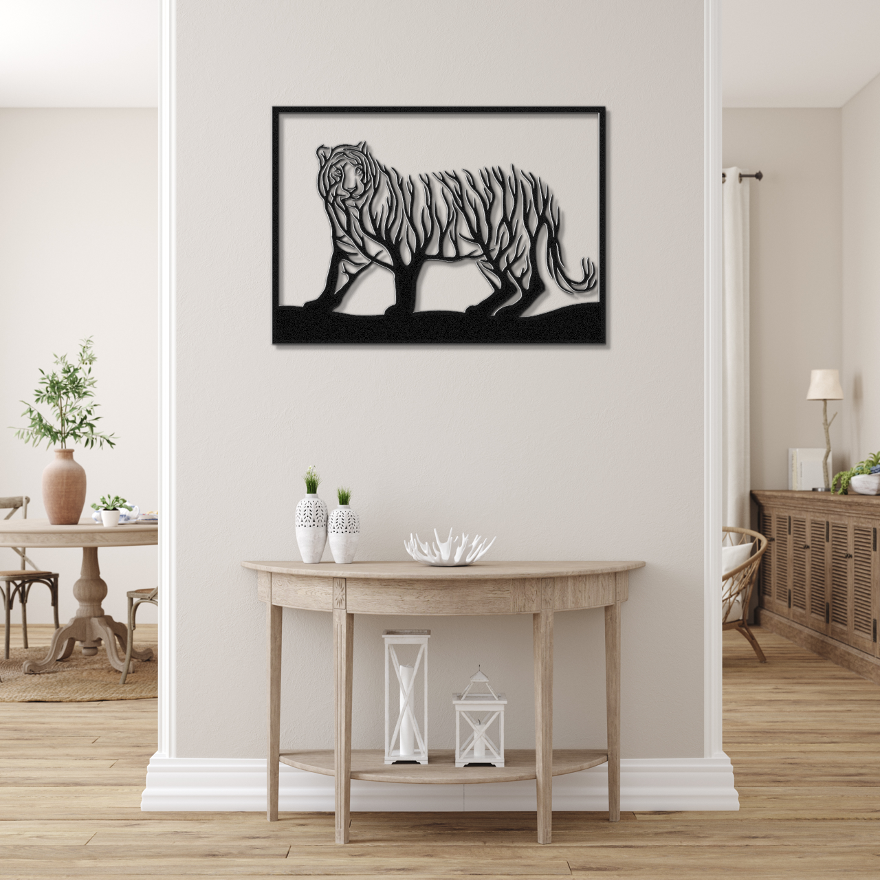 Abstract Tiger