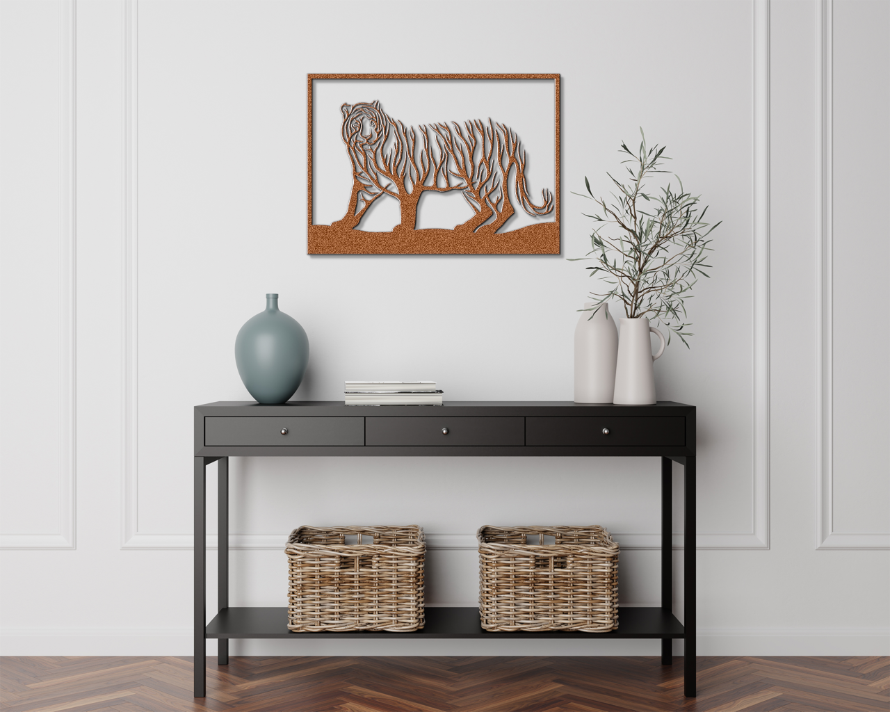 Abstract Tiger