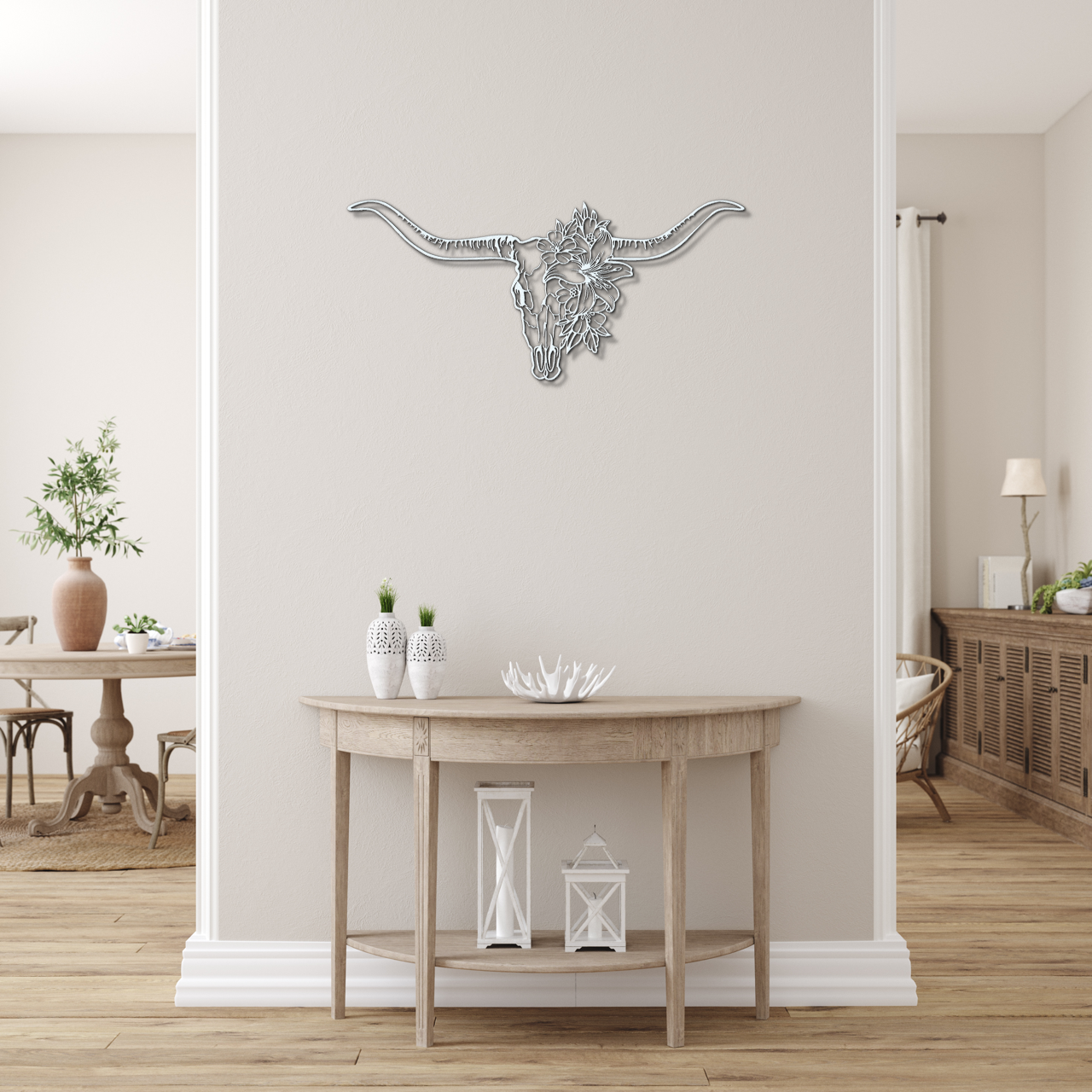 Texas Longhorn Floral