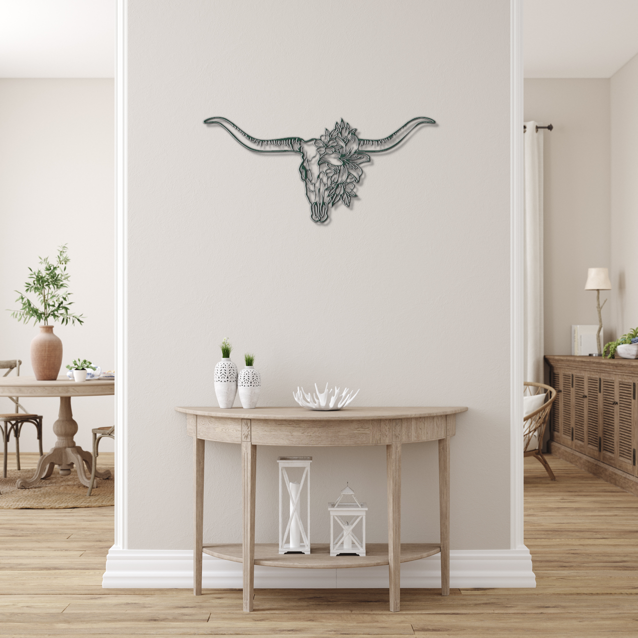 Texas Longhorn Floral