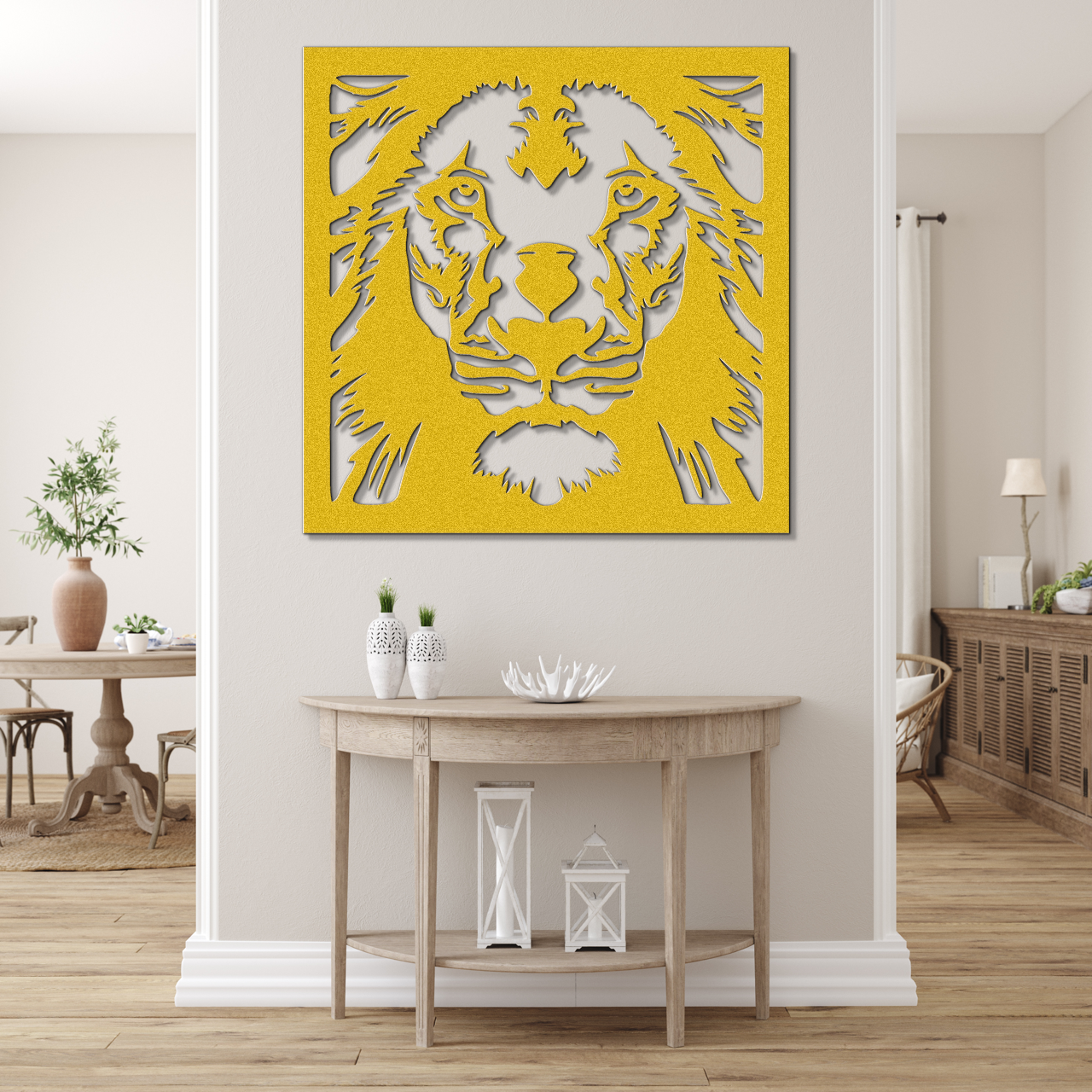 Lion Framed