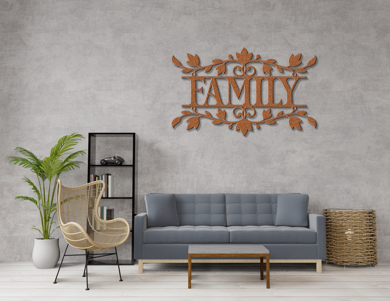 Family Metal Wall Sign