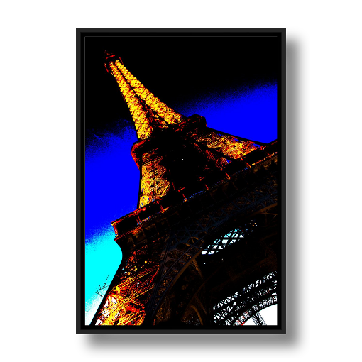 Eiffel Tower on Canvas