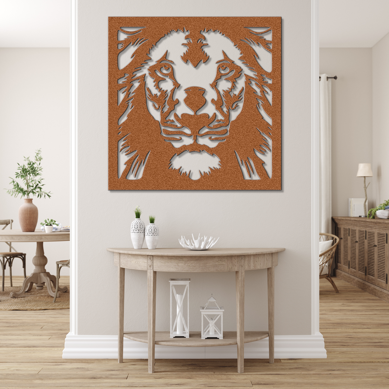 Lion Framed