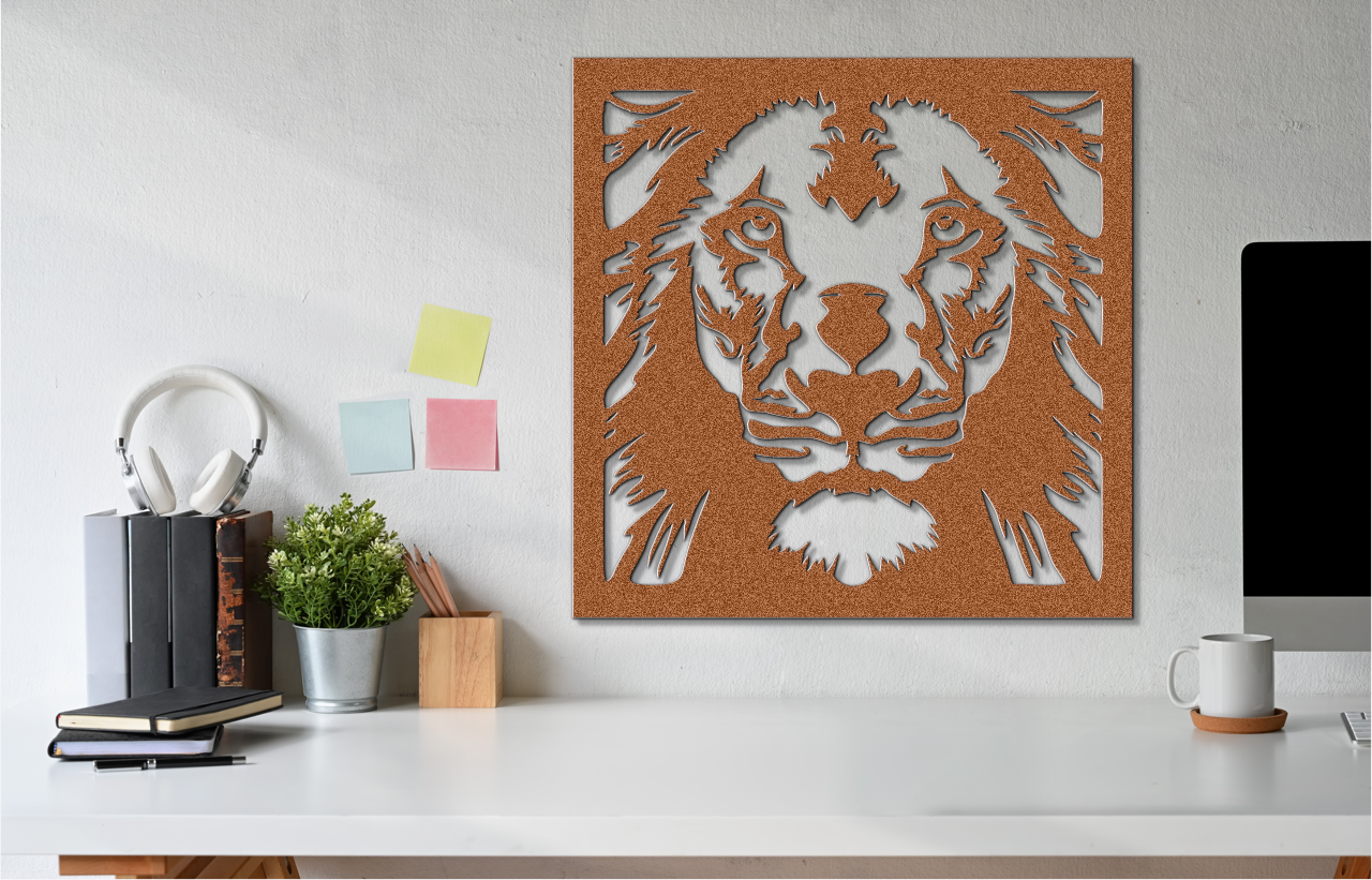 Lion Framed