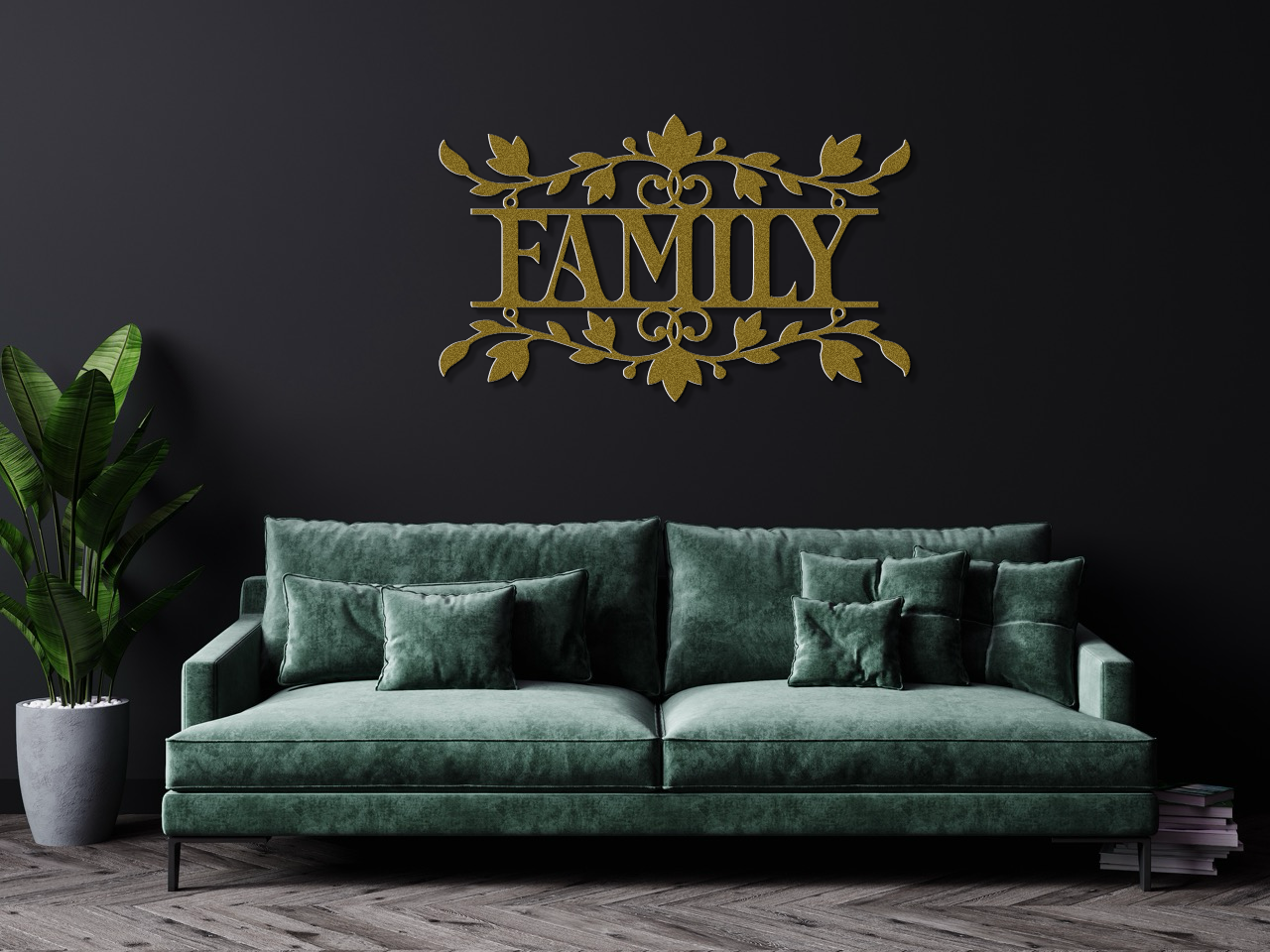 Family Metal Wall Sign