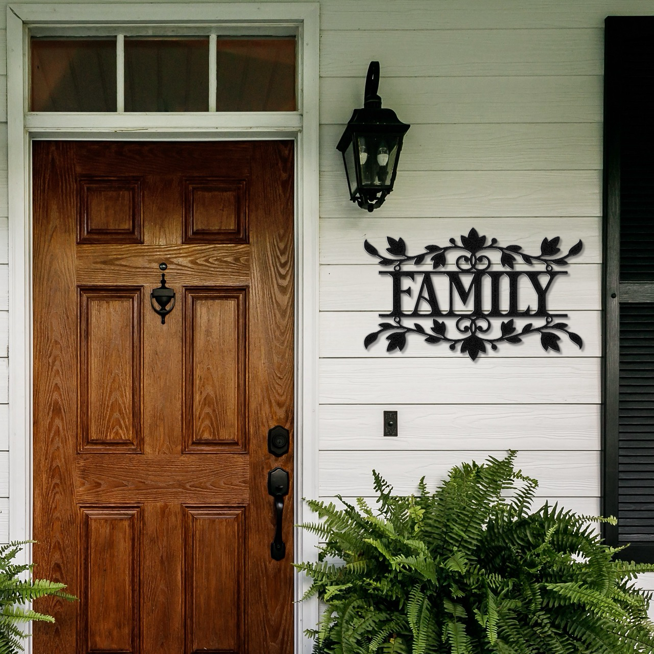 Family Metal Wall Sign