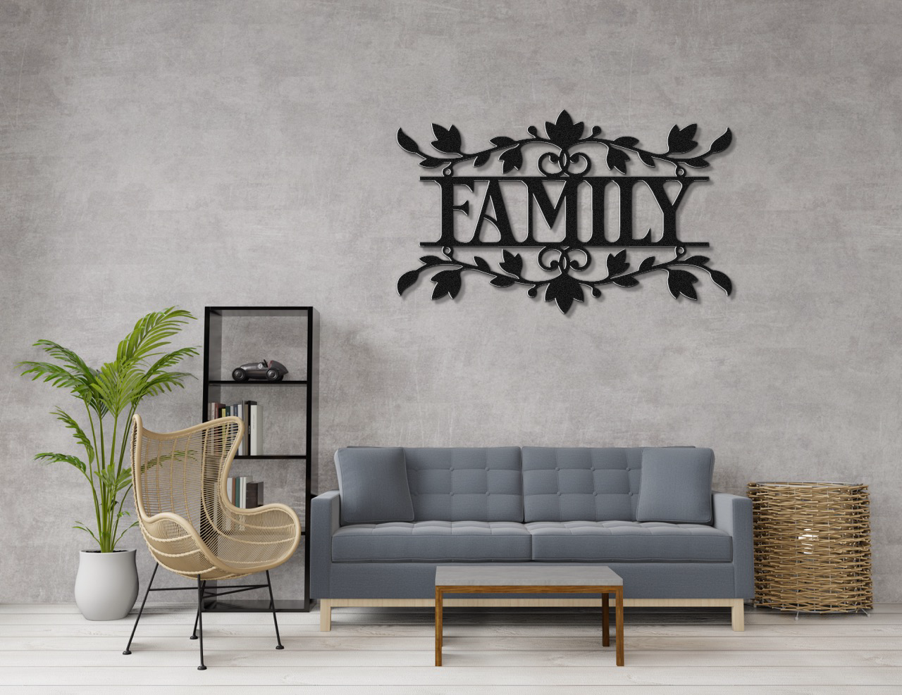 Family Metal Wall Sign