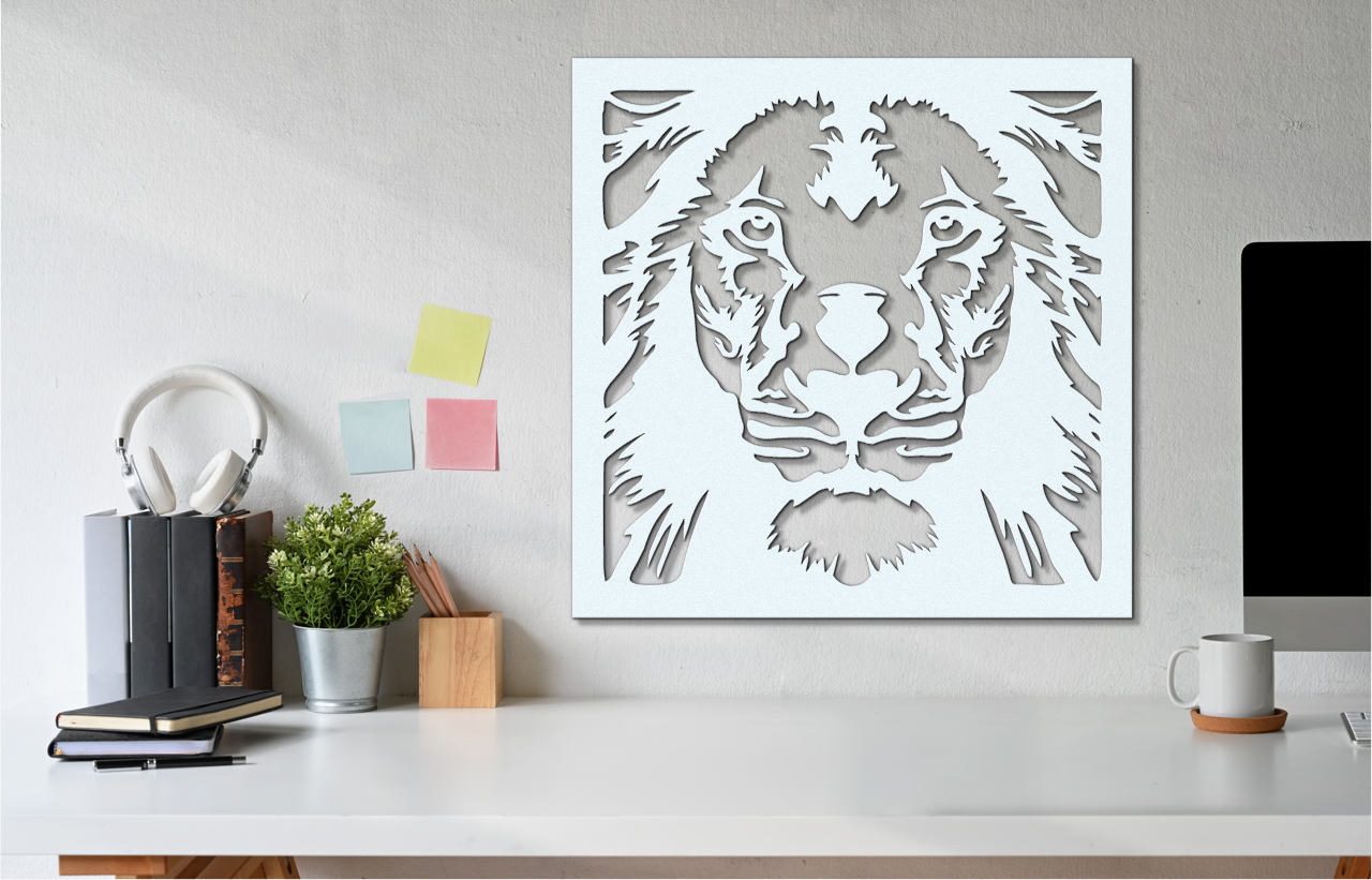 Lion Framed