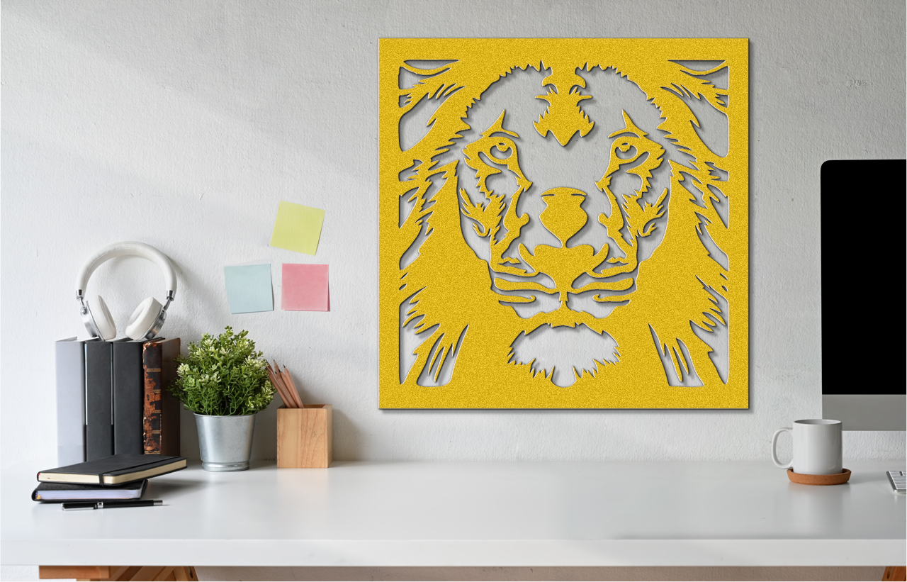 Lion Framed