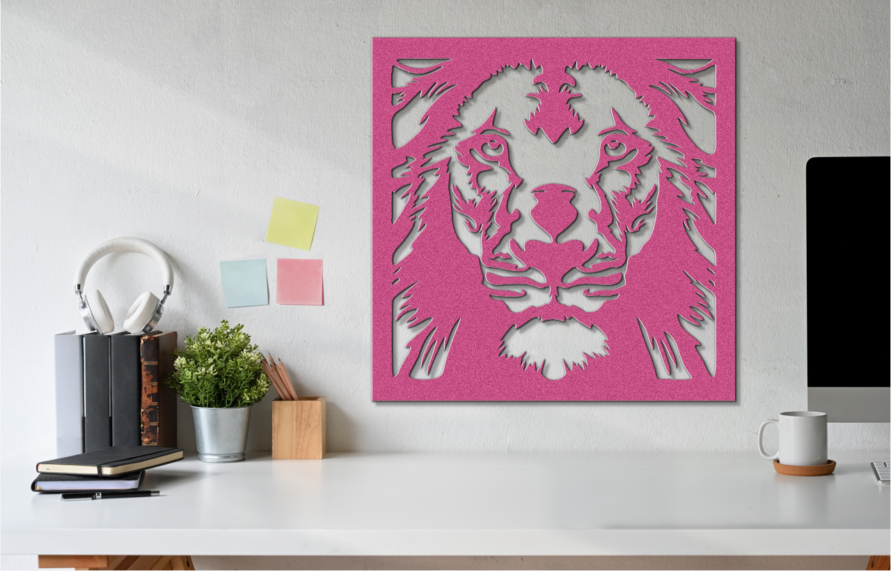 Lion Framed