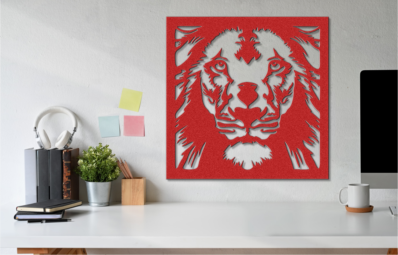 Lion Framed