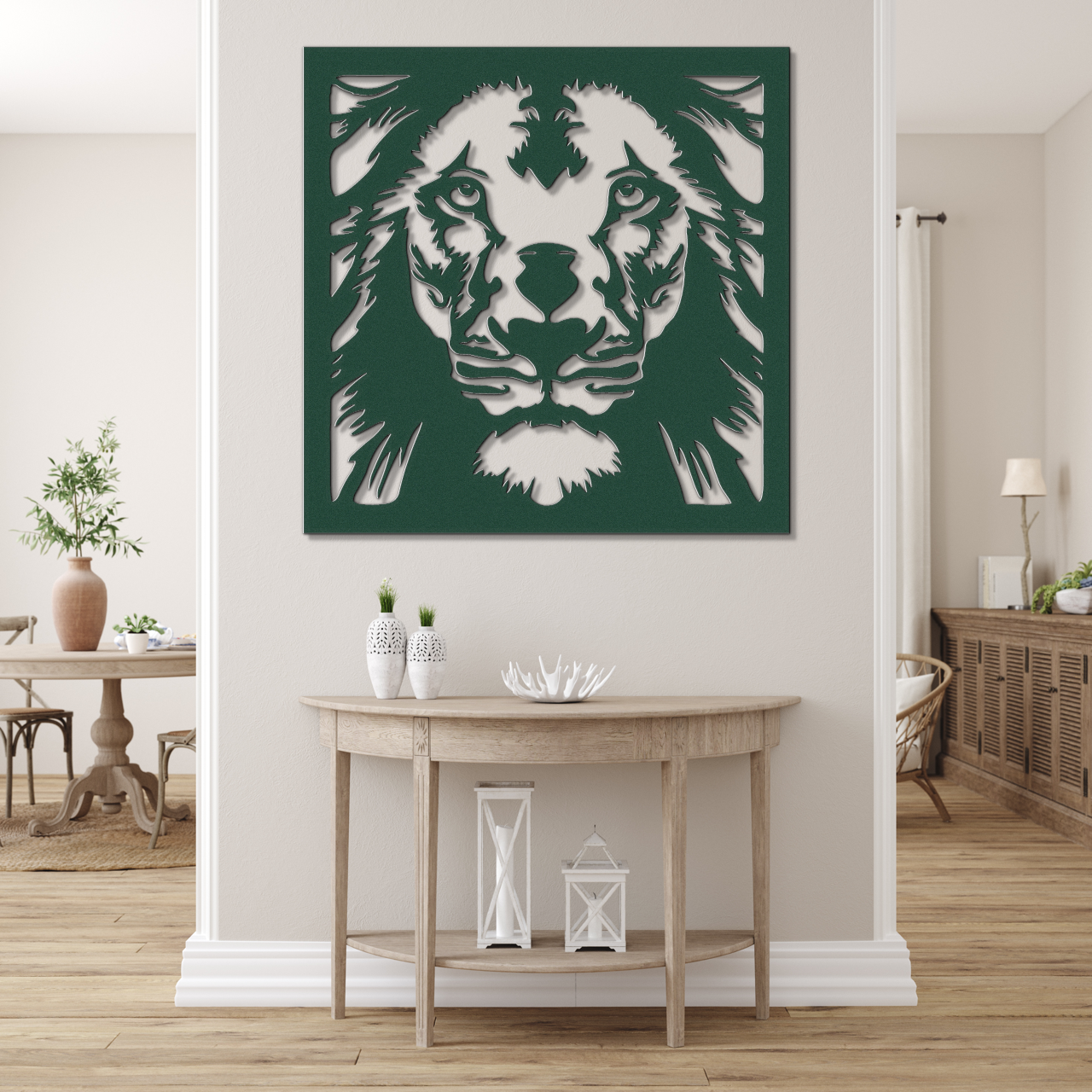 Lion Framed