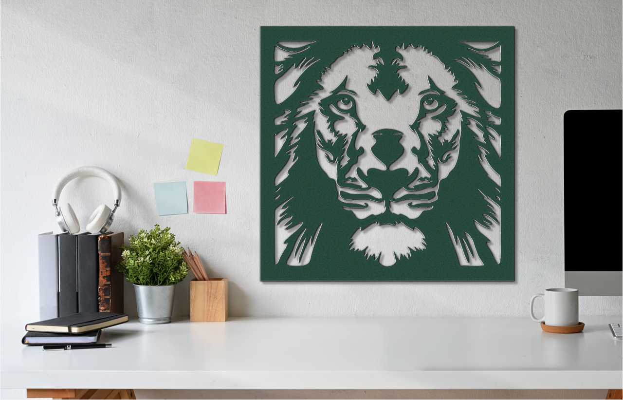 Lion Framed