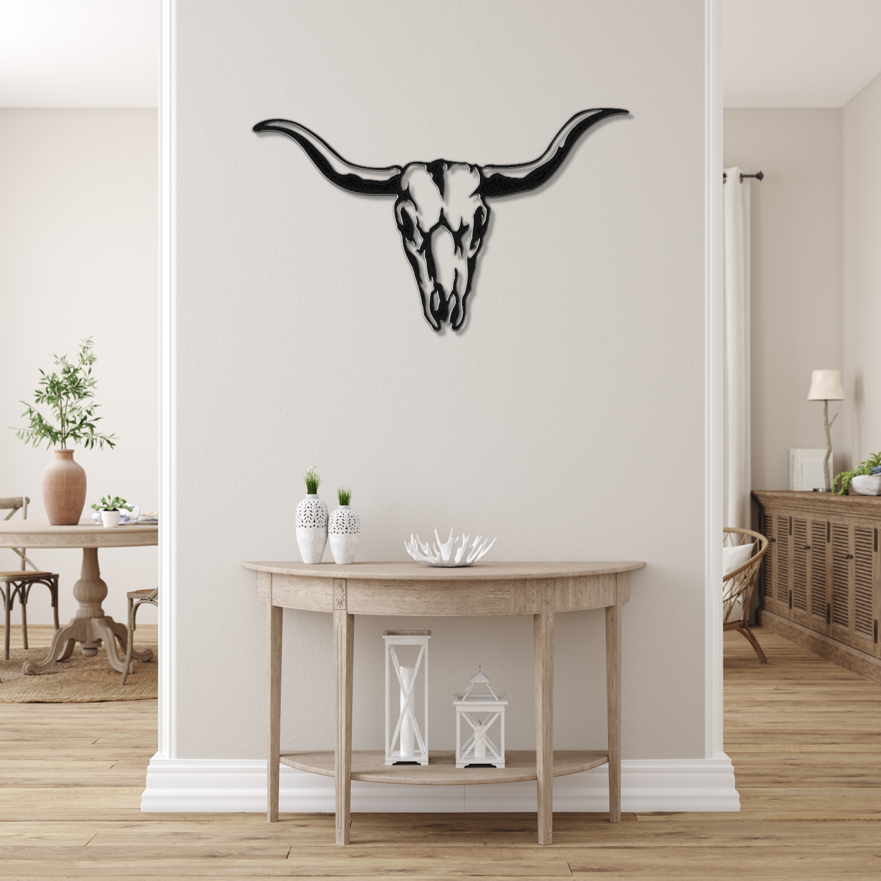 Longhorn Skull