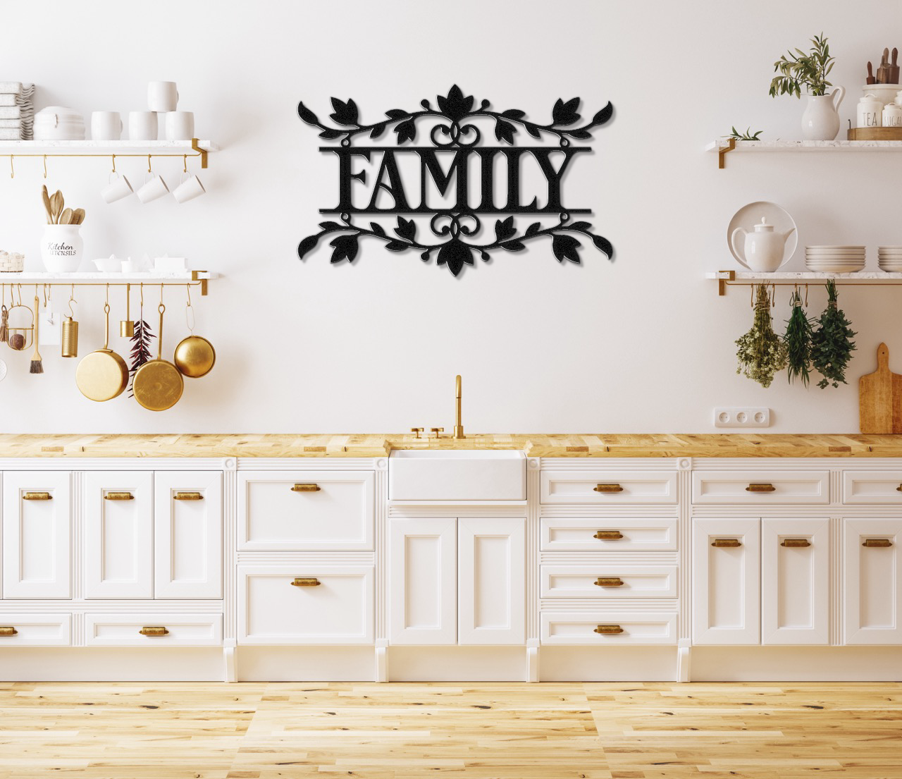 Family Metal Wall Sign